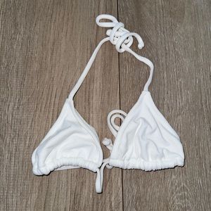 Target terrycloth bikini top